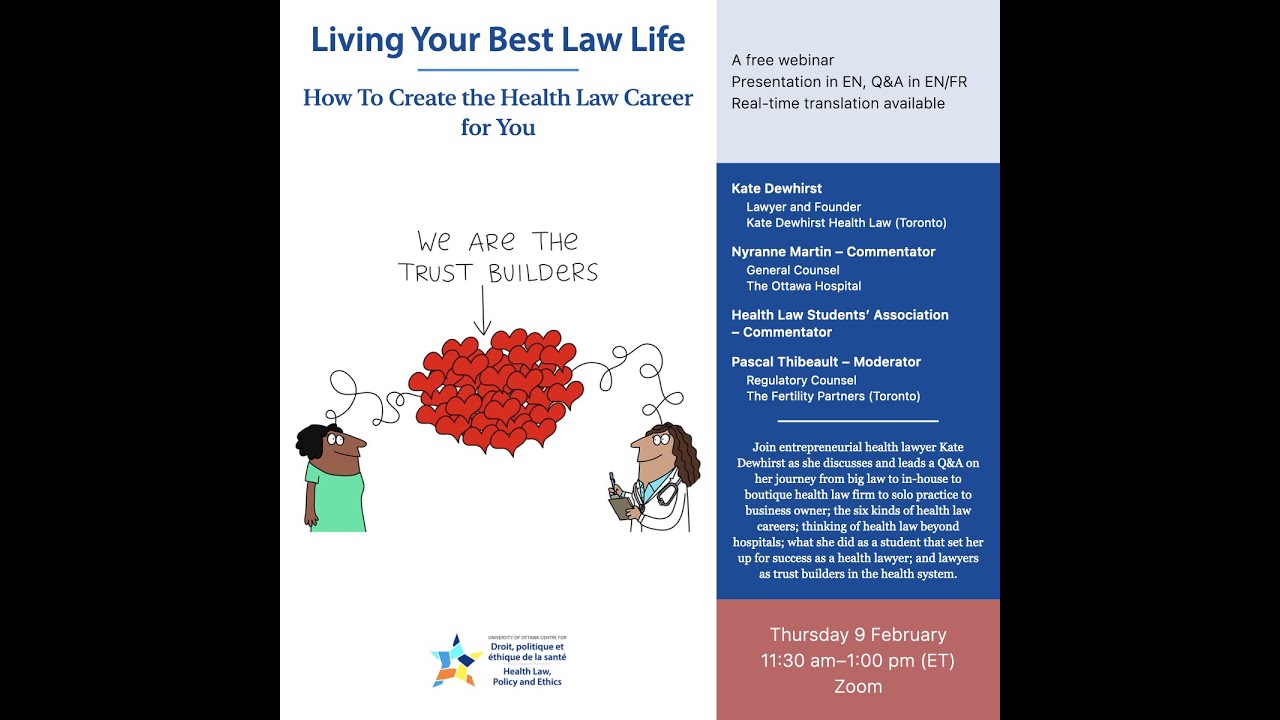 Living Your Best Law Life: How to Create the Health Law Career for You