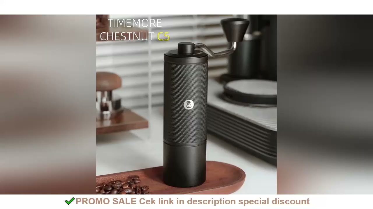 TIMEMORE Chestnut C5/C5ESP Portable Manual Coffee Grinder Hand Espresso Grinder S2C 42mm Burr Inside