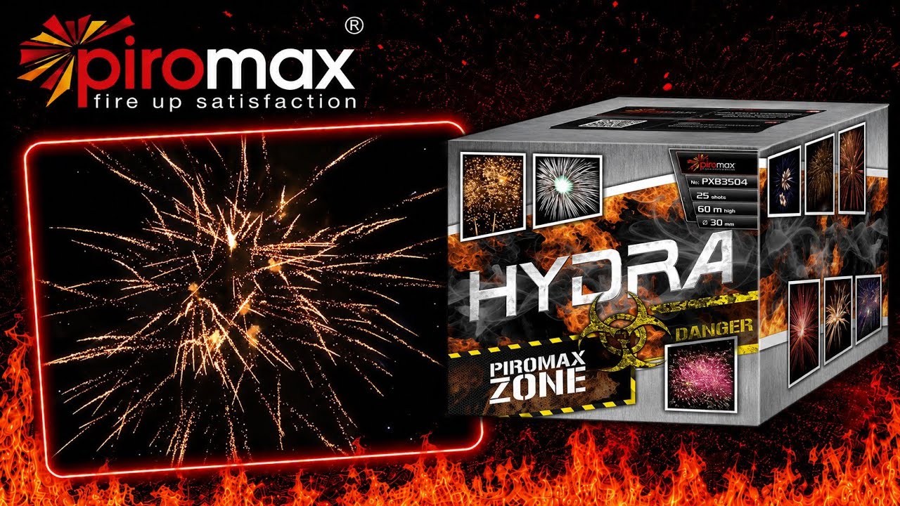 PXB3504 - HYDRA - Piromax Fireworks
