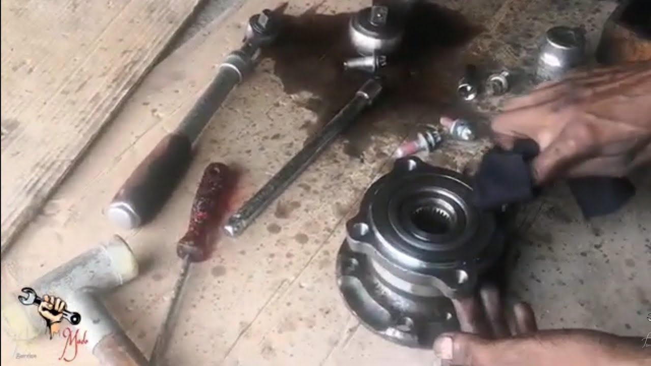 BMW X5 changement de roulement arrière