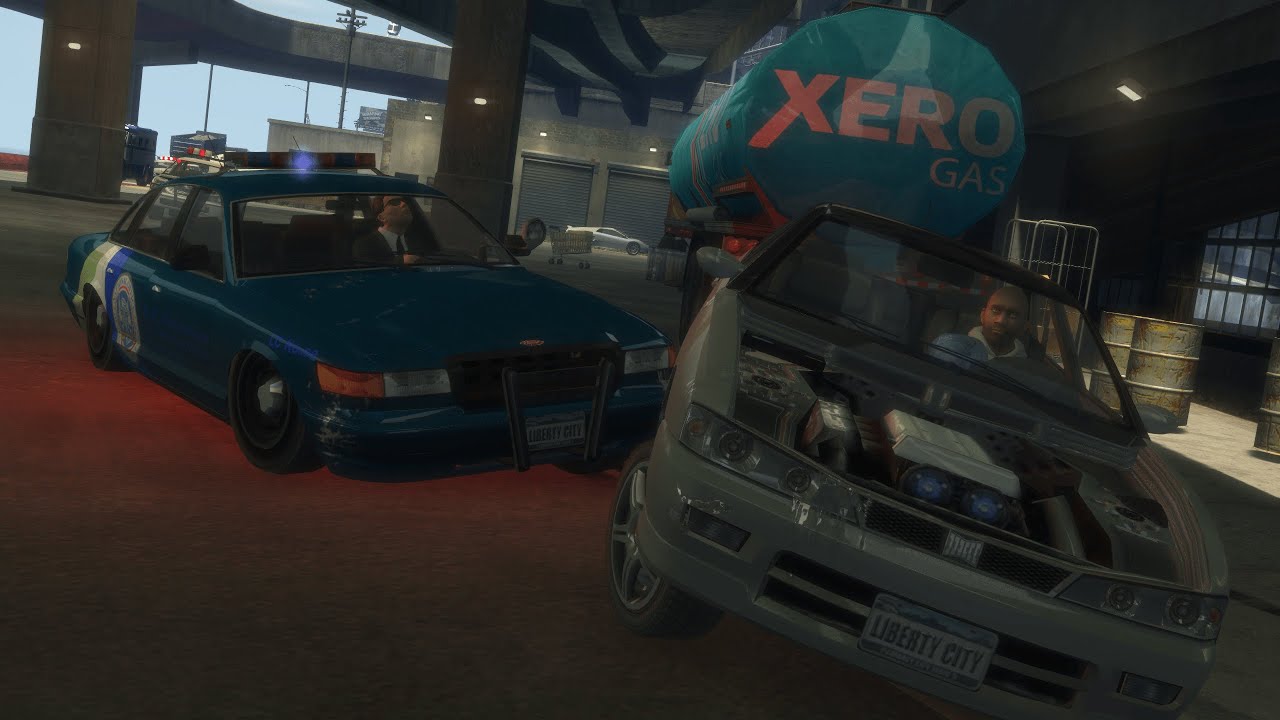 GTA IV Multiplayer - 30 PLAYER LOBBY! - Busted x3, Custom Demo Derby x2 - GTRF Event
