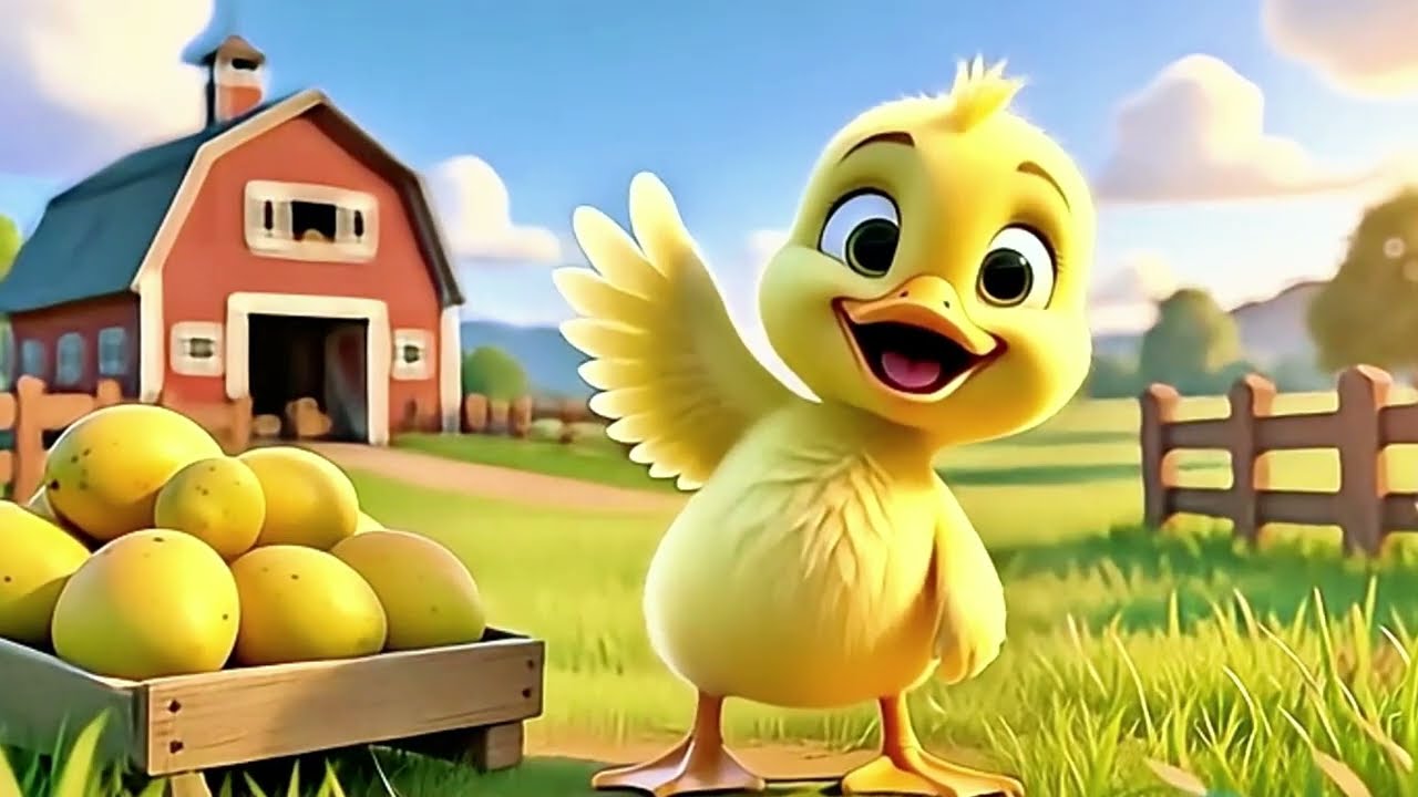 🎶O Pato Cantor da Fazenda do Seu José — Canção para Crianças🎶