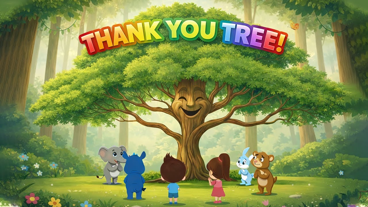 Thank You Tree 🌿 | Kids Song About Trees & Oxygen | Educational Nursery Rhyme