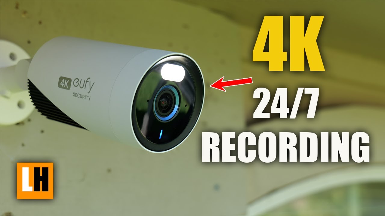 Обзор профессиональной камеры EufyCam E330 — круглосуточная запись в формате 4K!