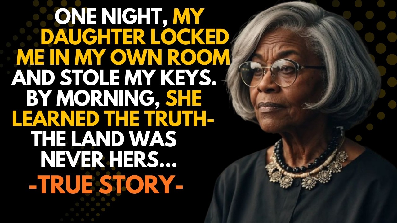 HER TRUE STORY 👵💔 She Took My Keys, Locked My Door… and Learned the Truth at Sunrise