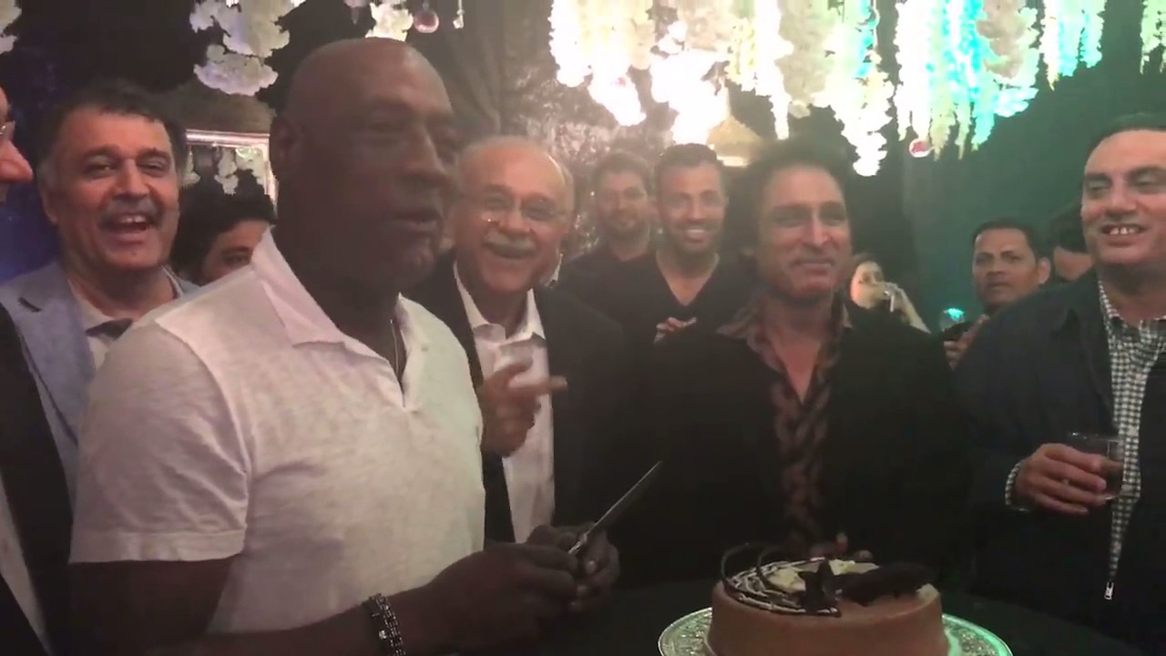 Was an honour celebrating Viv Richards bday amongst some very special people