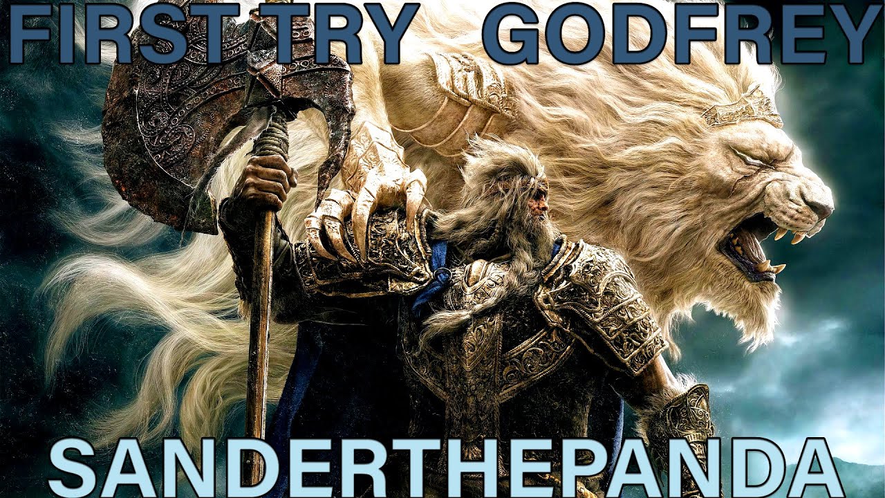 First Try Godfrey 🎉🎉 - Elden Ring | SanderThePanda
