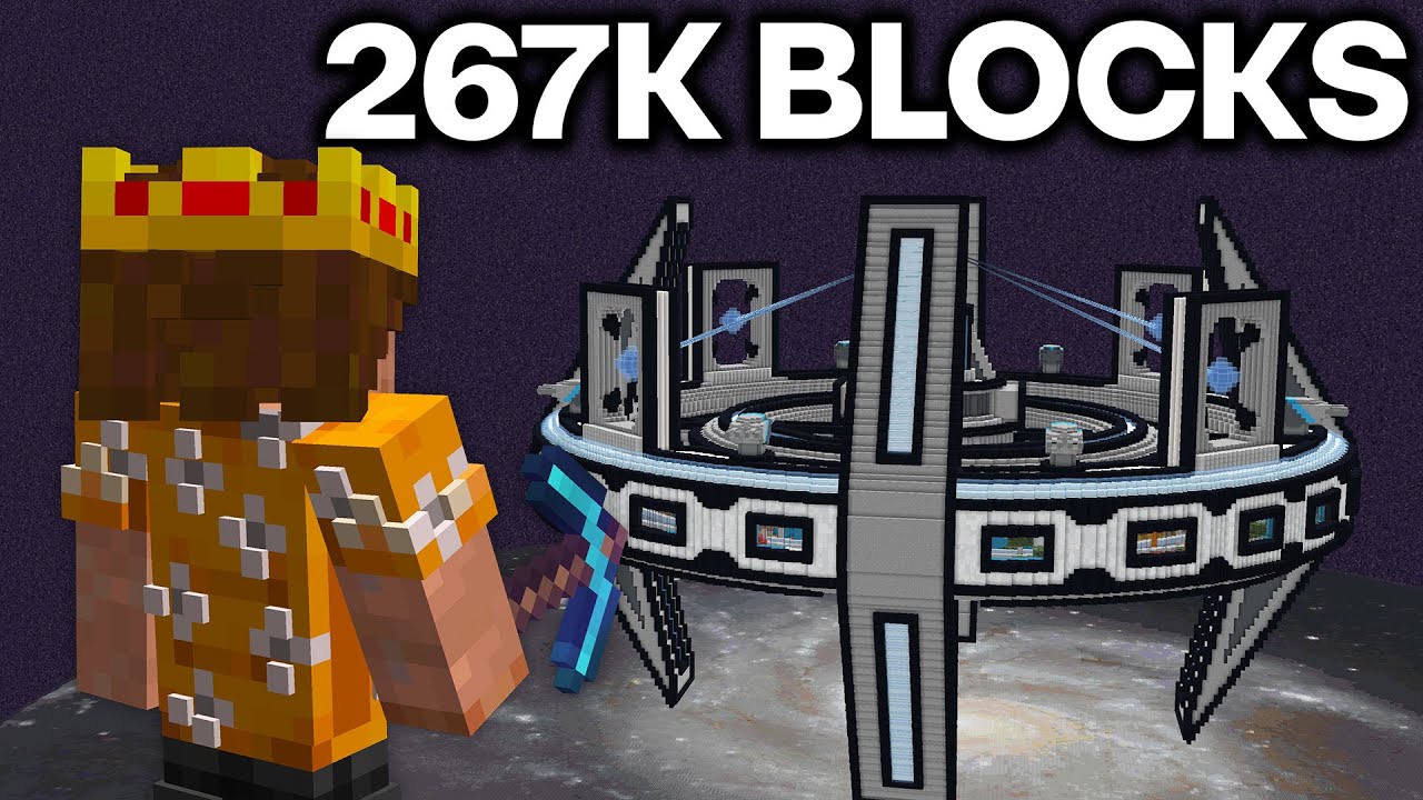 Я построил ПОТРЯСАЮЩИЙ Конечный Хаб в Minecraft!