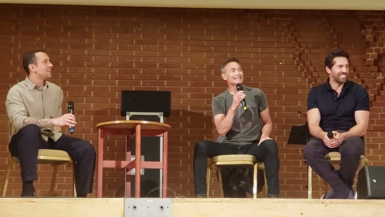 Mark Dacascos talks about how he got cast in John Wick 3 (as Scott Adkins listens!)