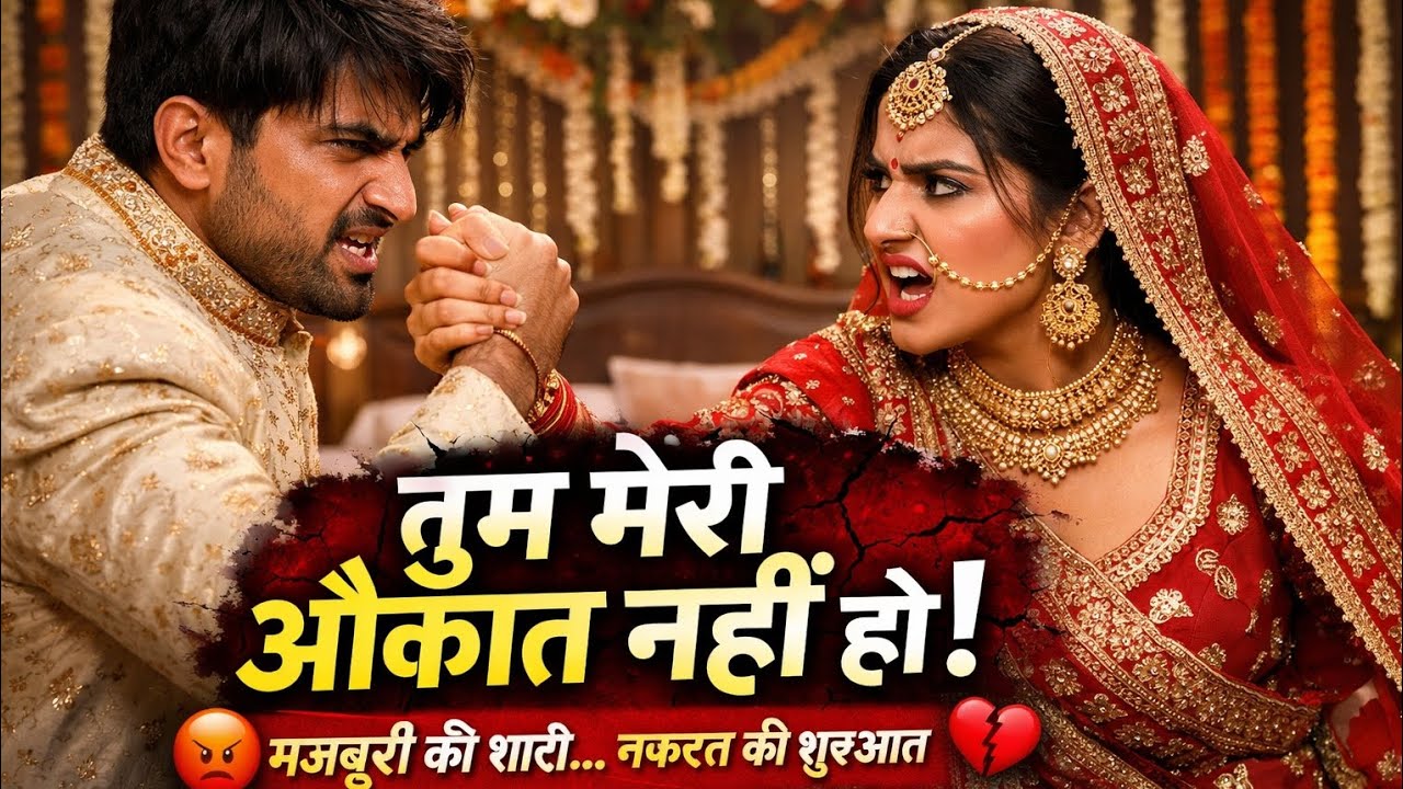 मजबूरी की शादी ....नफरत की शुरूआत💔// भाग 4// दिल को छू लेने वाली कहानी //love hate story