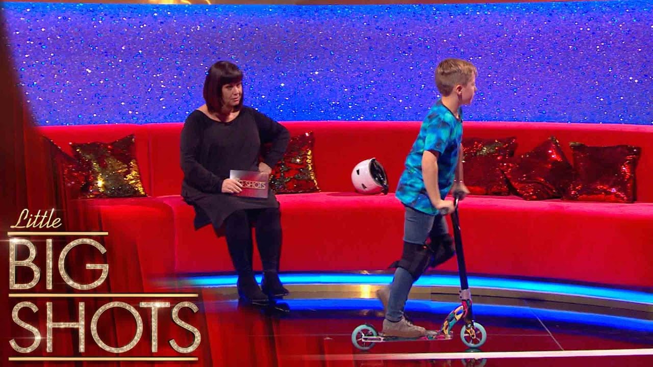 Charley takes his scooter everywhere he goes! | Little Big Shots