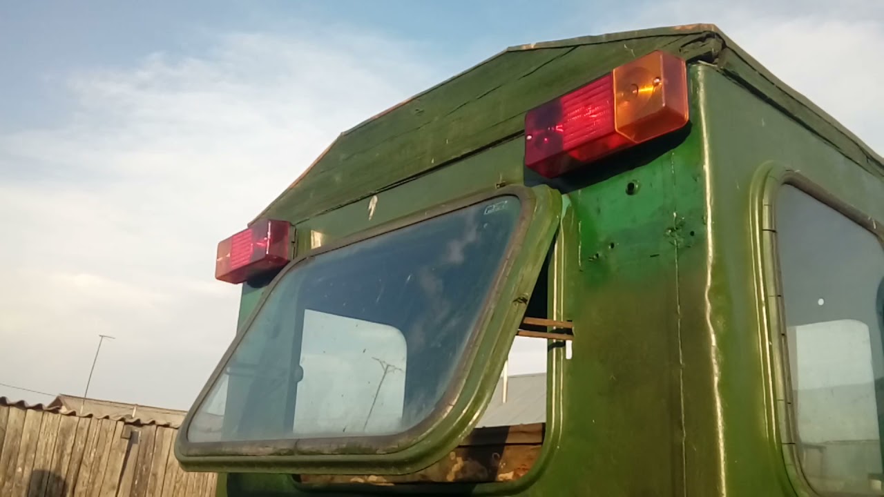 Проводка и светоприборы на Т-40 готовы.