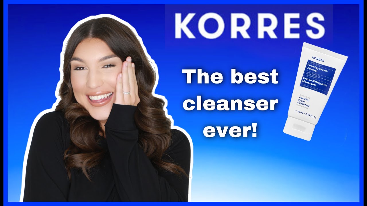 KORRES SKINCARE! Лучшее очищающее средство! + Тест маски для лица и увлажняющего крема Korres