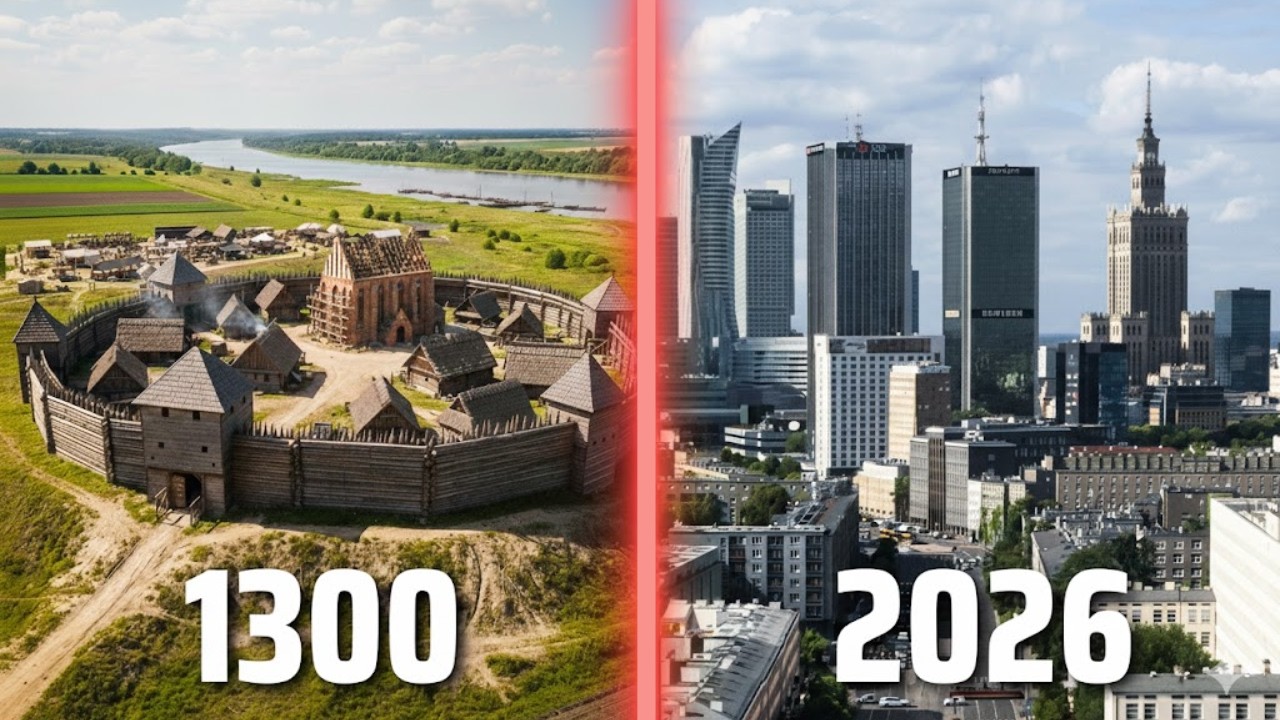 Od grodu do współczesnej Warszawy