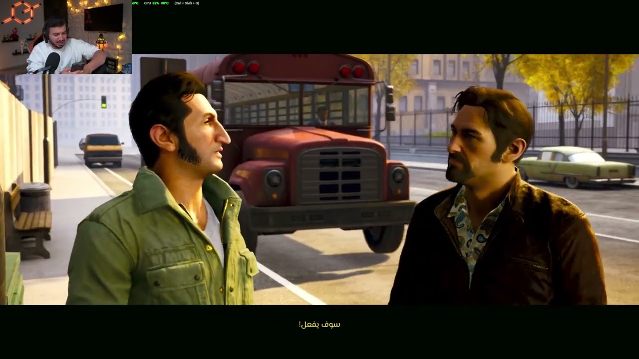 غنيوه الزبدوو بيكمل لعبة a way out مع سعدولا