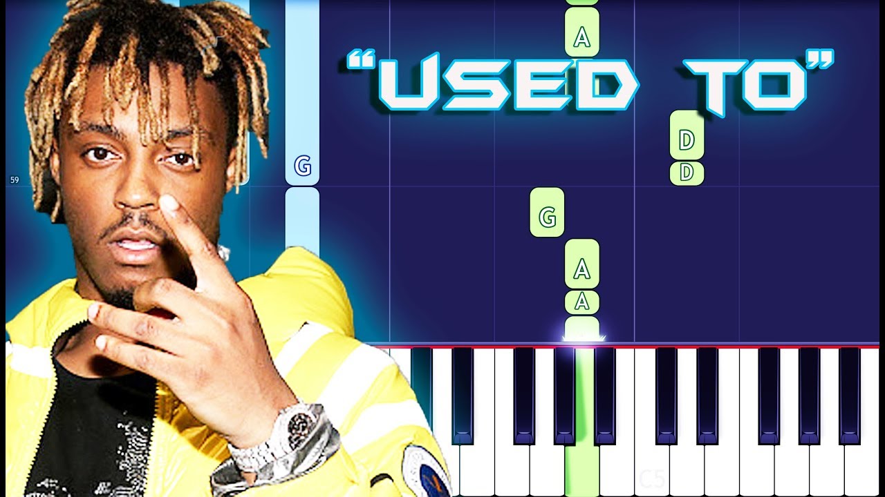 Juice WRLD - Used To Piano Tutorial EASY