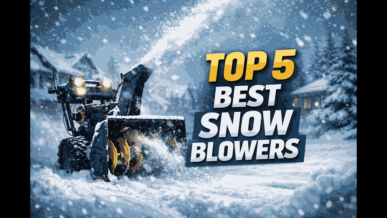 Top 5 Snow Blowers With Powerful Batteries In 2026 #amazon #amazonproducts #bestamazonproducts