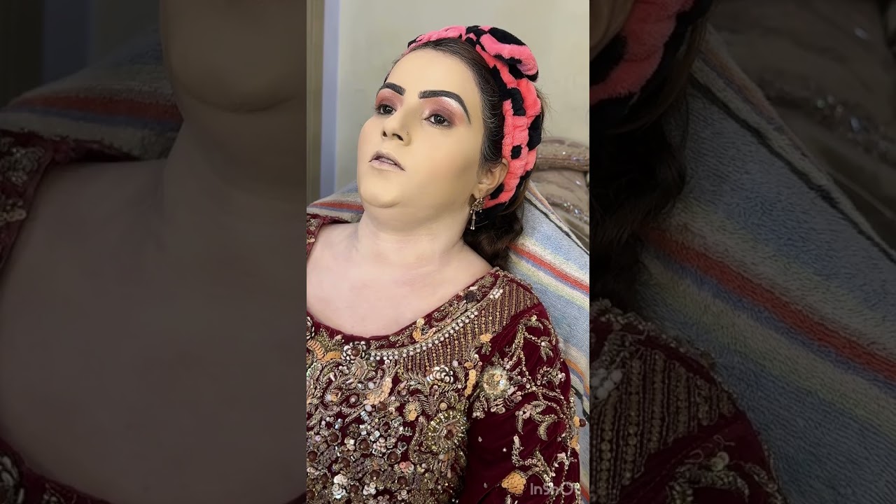Bridal Makeup Detail Method |Germiyo Mai Bridal Base Bnany ka tareeka Famous Tiktoker Huma Hafizabad