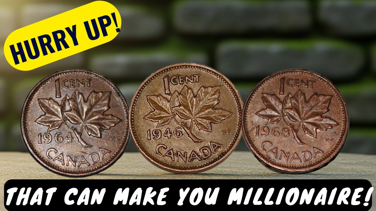 MOST Rarest Canadian One Cent Penny Worth $750,000 ! Rare Coins In Circulation