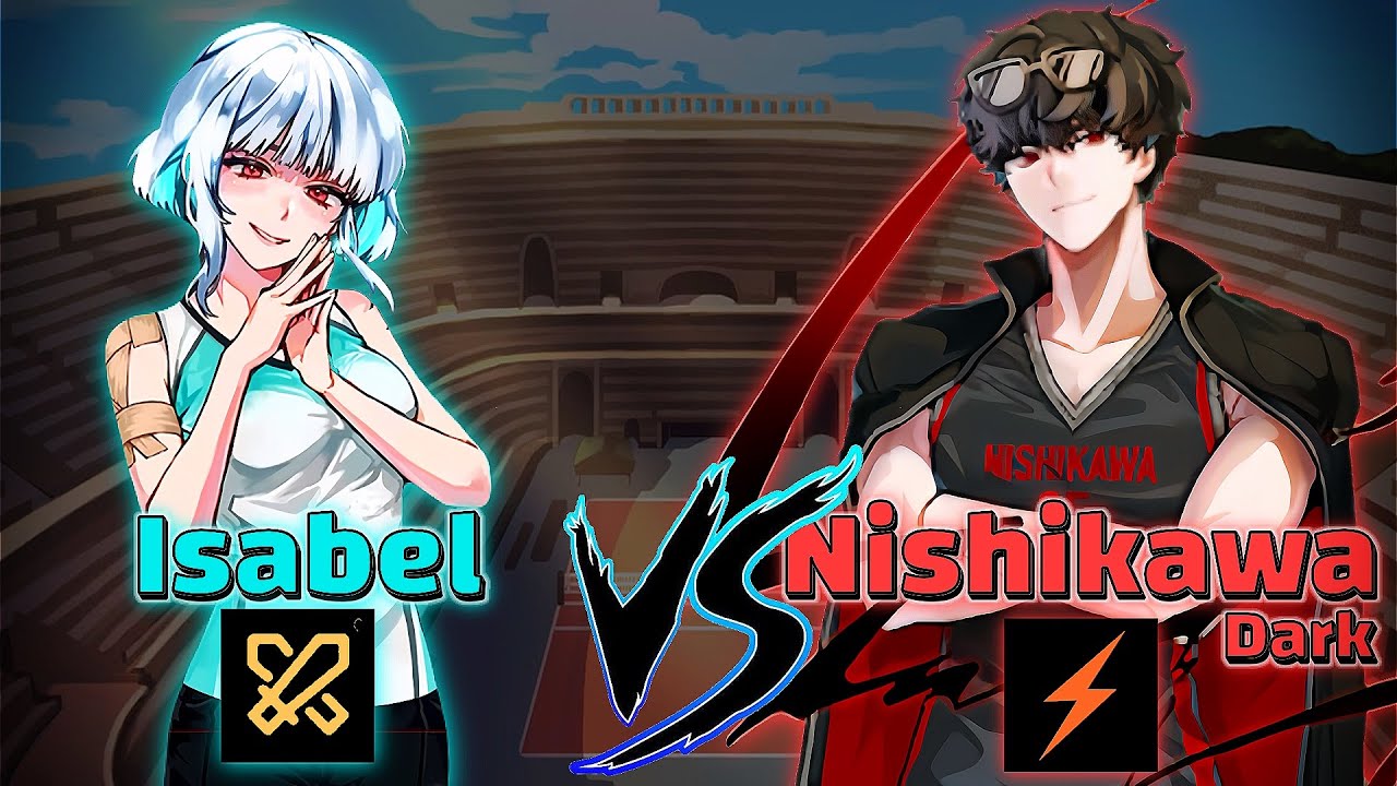 The Spike Volleyball !! 3x3 !! Isabel Vs Dark Nishikawa !! Full Gameplay !! The Spike 4.2.6