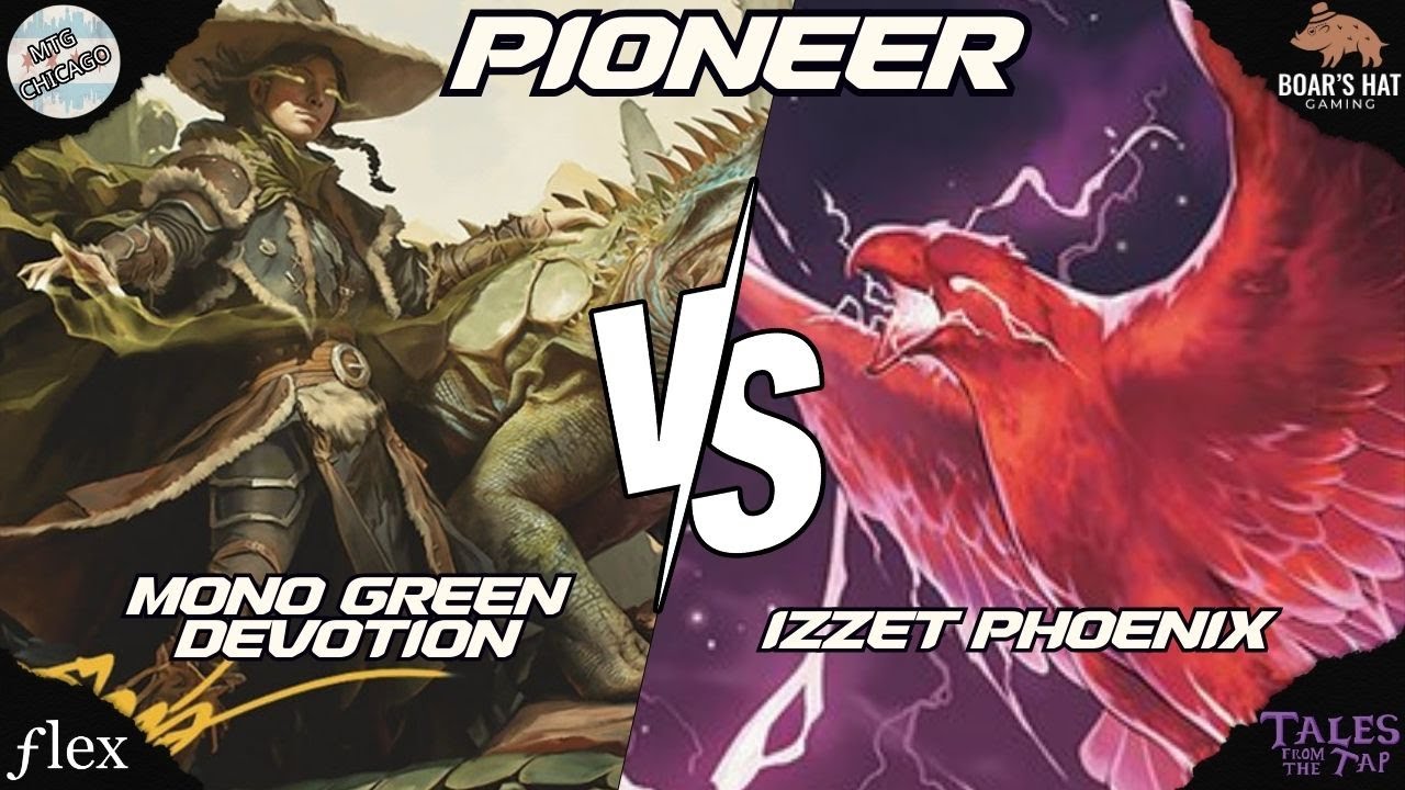 Izzet Phoenix VS Mono Green Devotion [MTG Pioneer]