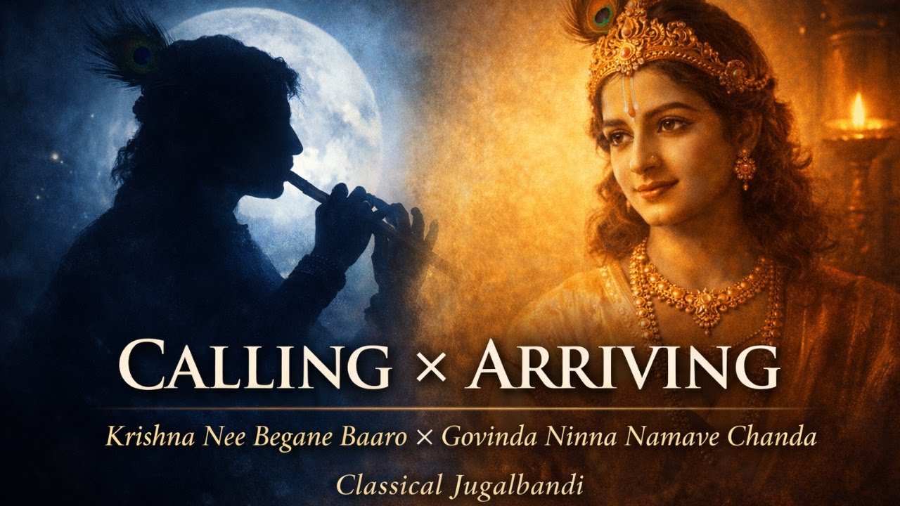 Krishna Nee Begane Baaro × Govinda Ninna Namave Chanda  Classical Jugalbandi