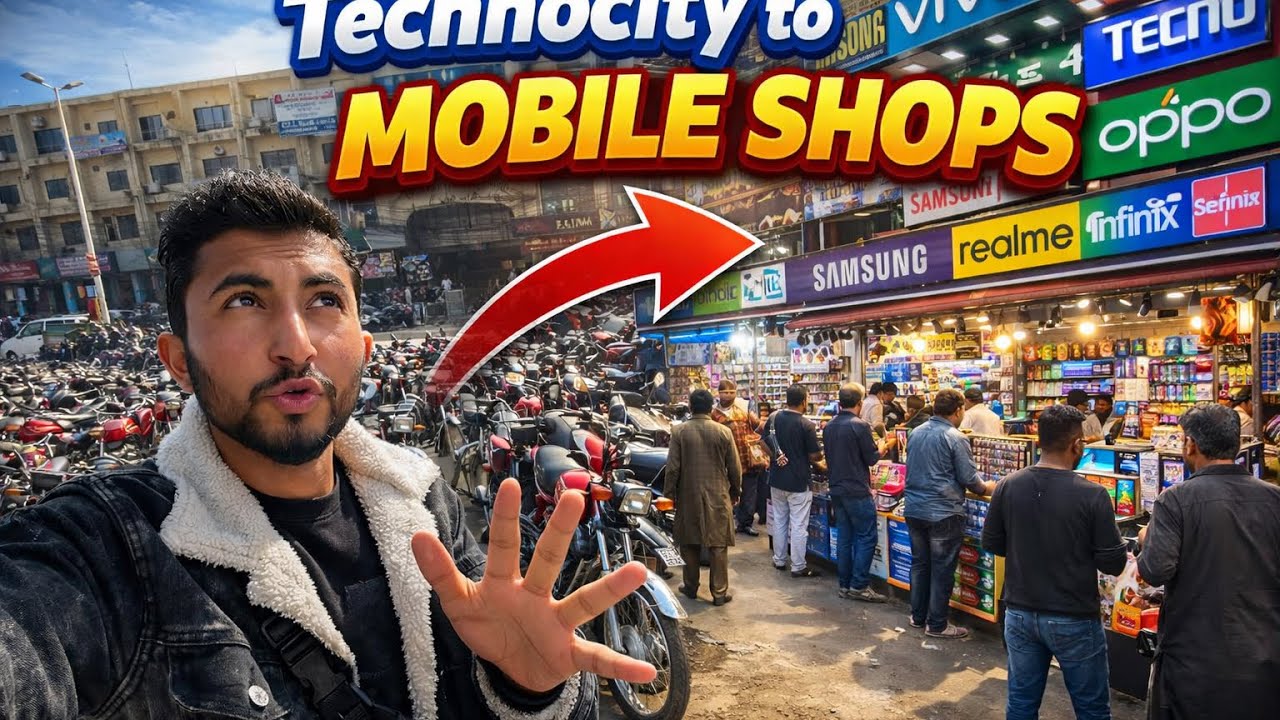Visiting mobile Market In Rawalpindi
