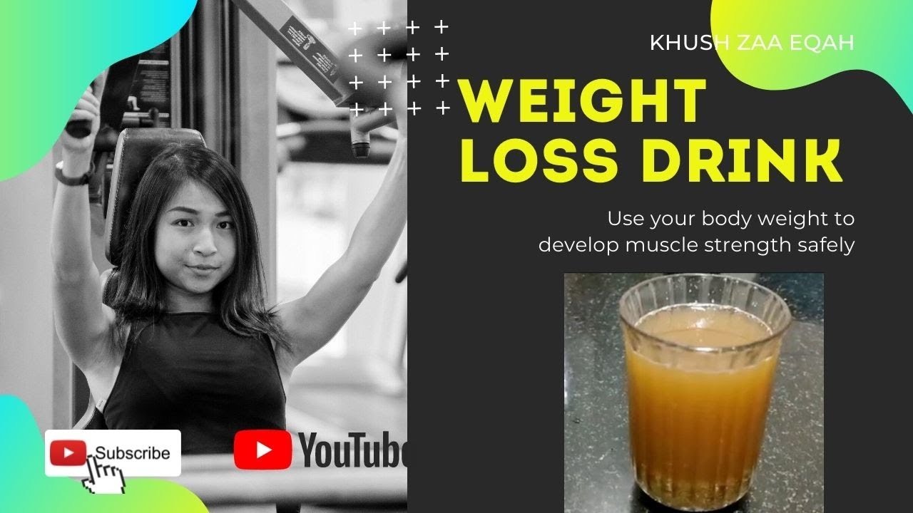Weight Loss Drink after Workout.