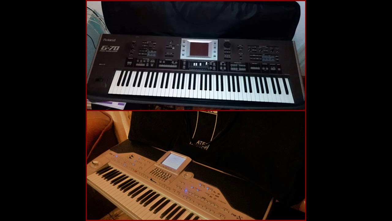 SZULYÁK RICSI : ROLAND G-70 csárdás KORG PA 1x-el 🎹🎹