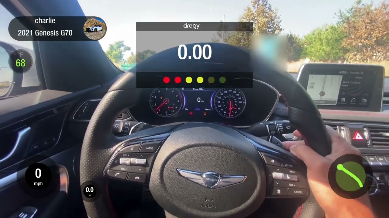 LAP3 Genesis G70 3.1 0-60