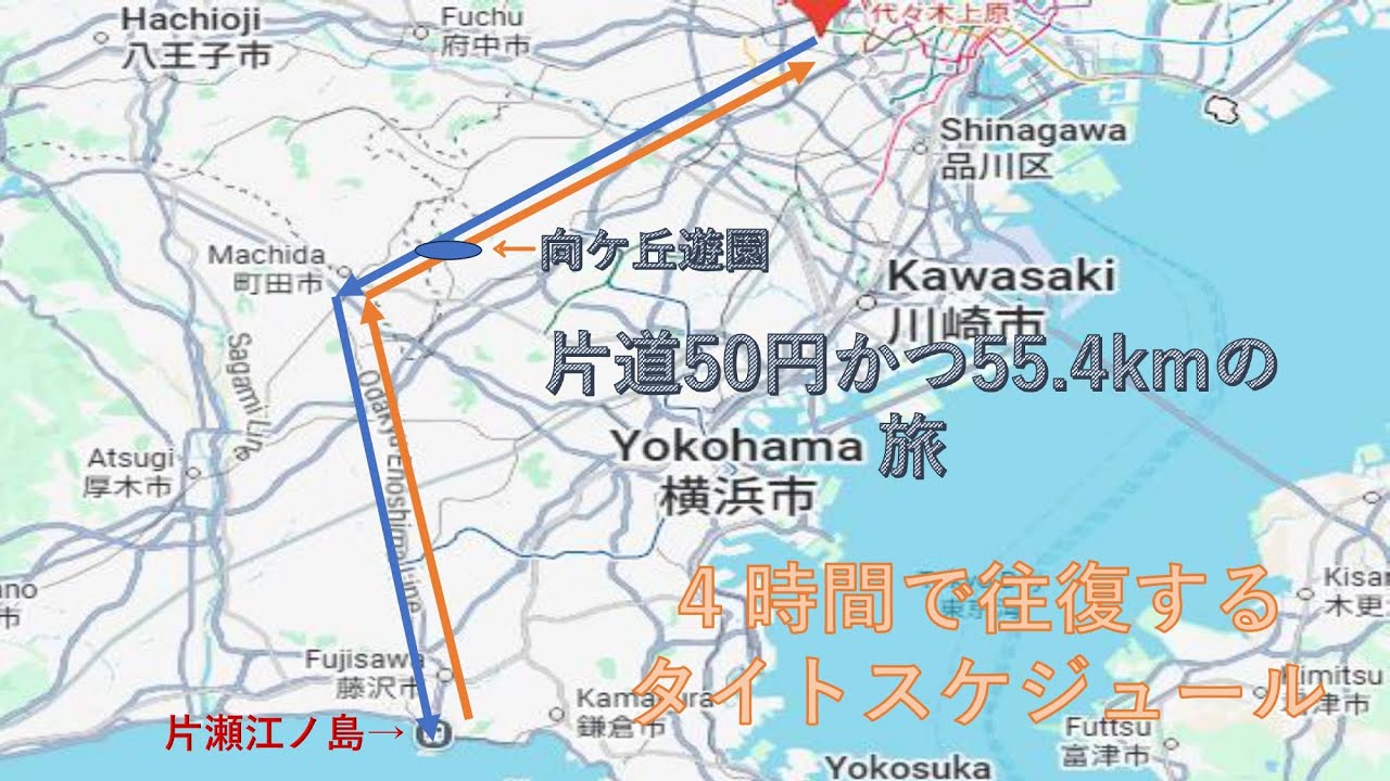 【小田急鉄道旅】意味が分からないくらい中身が濃い旅　向ケ丘遊園～片瀬江ノ島