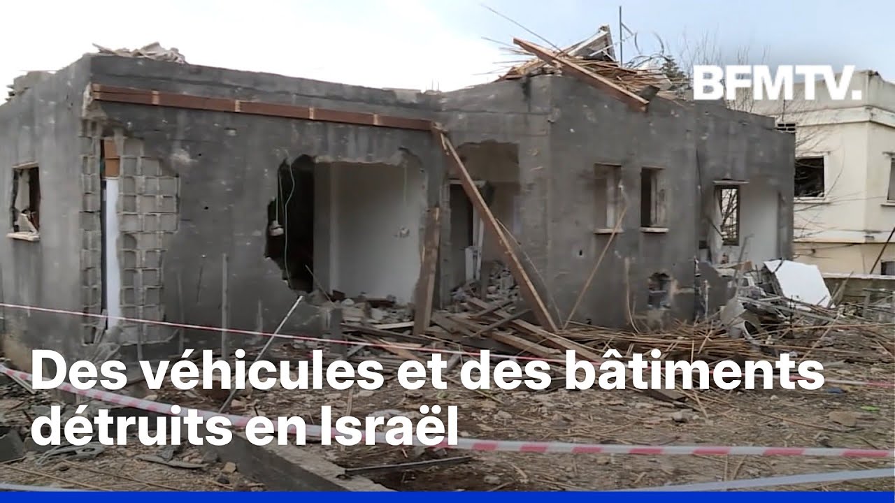 Plusieurs attaques de missiles iraniens font des dégâts en Israël