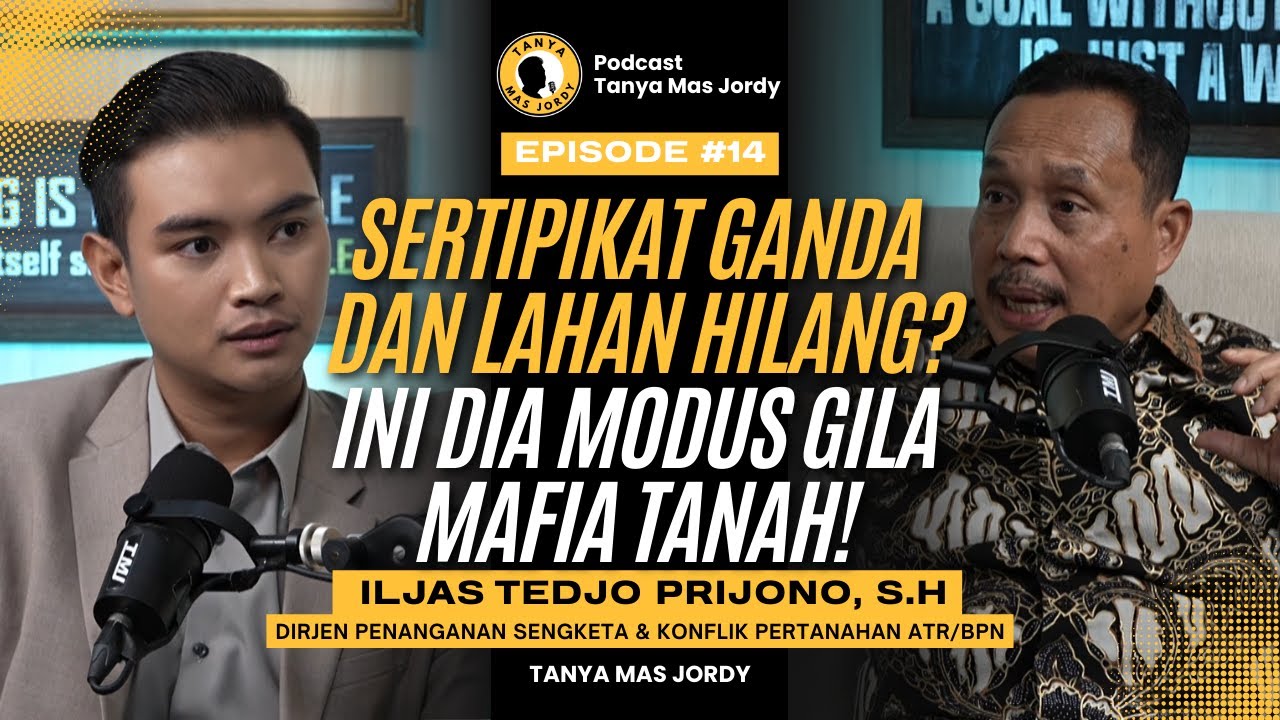 SERTIPIKAT TANAH GANDA? Dirjen ATR/BPN Bongkar Modus Terbaru Mafia Tanah!