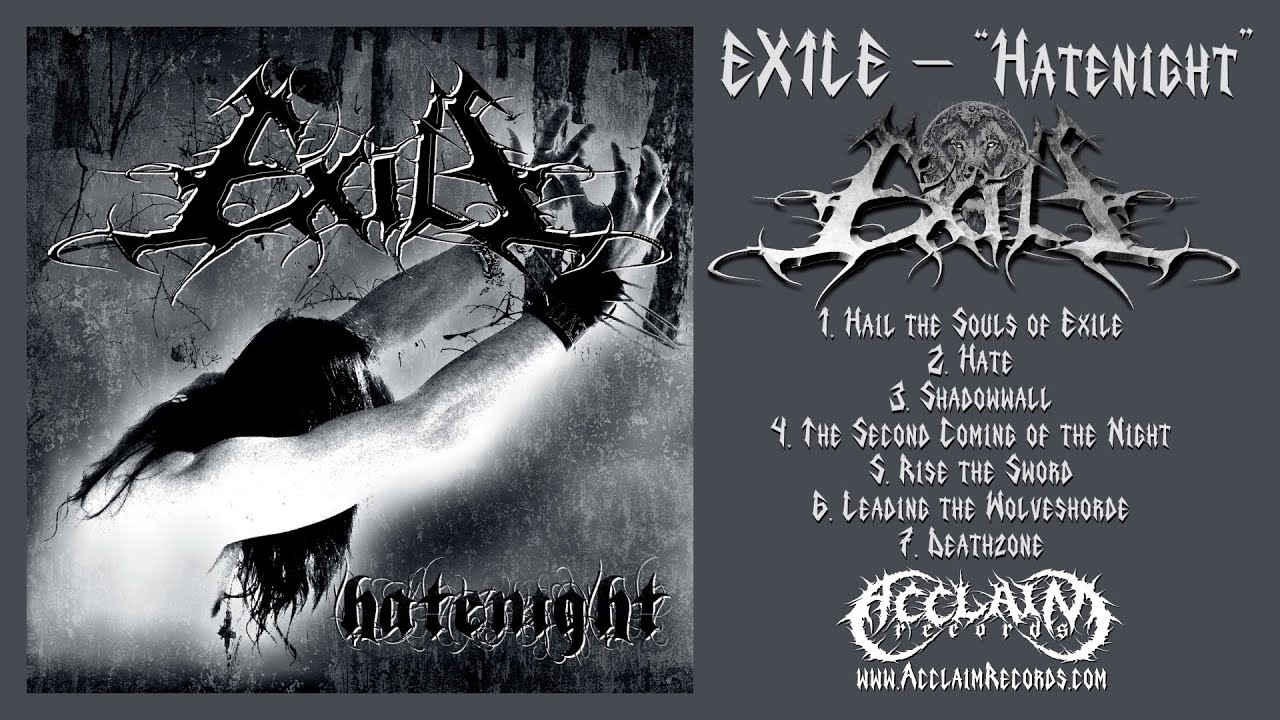 EXILE &ndash; &ldquo;Hatenight&rdquo; Raw, aggressive, Melodic and Epic Black Metal #blackmetal #metal #epicblackmetal