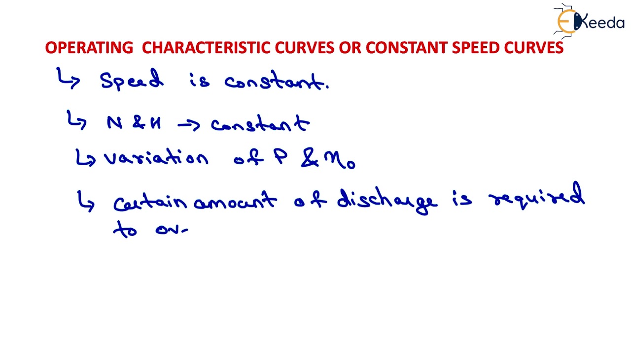 Characteristic Curves of Hydraulic Turbines - Hydraulic Turbines - Applied Hydraulics