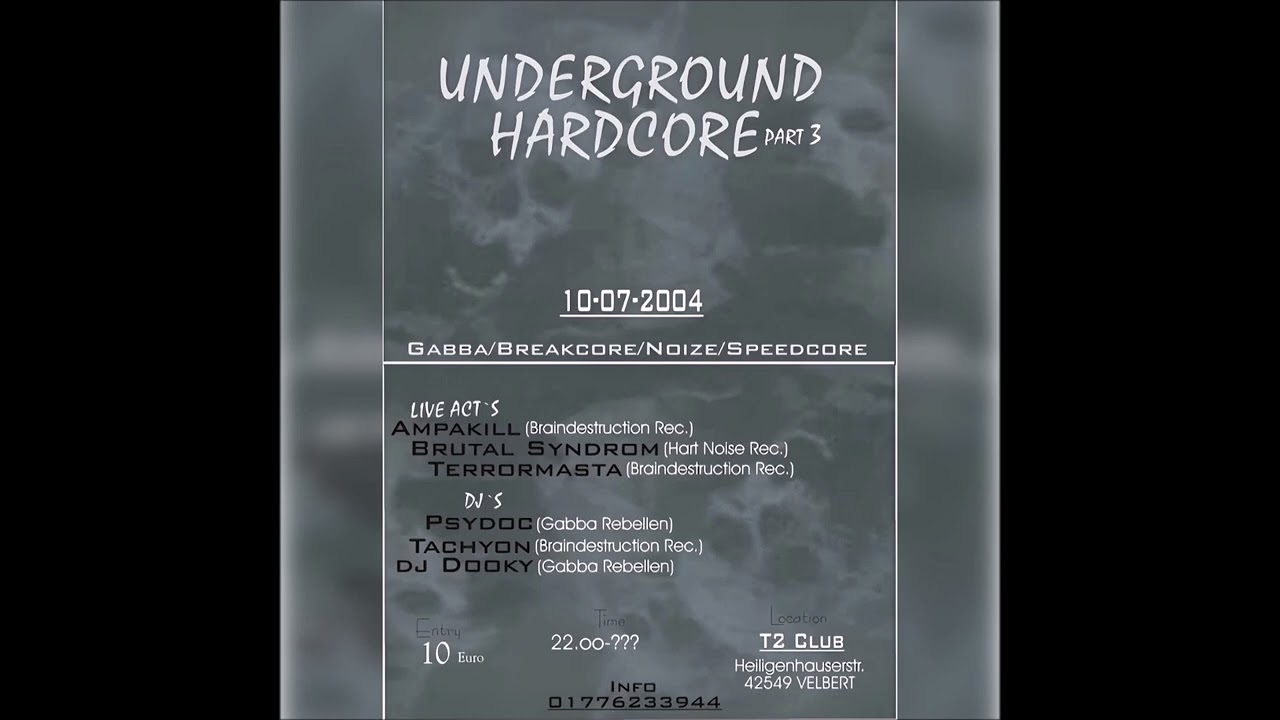TerrorMasta @ Underground Hardcore 3 (2004)