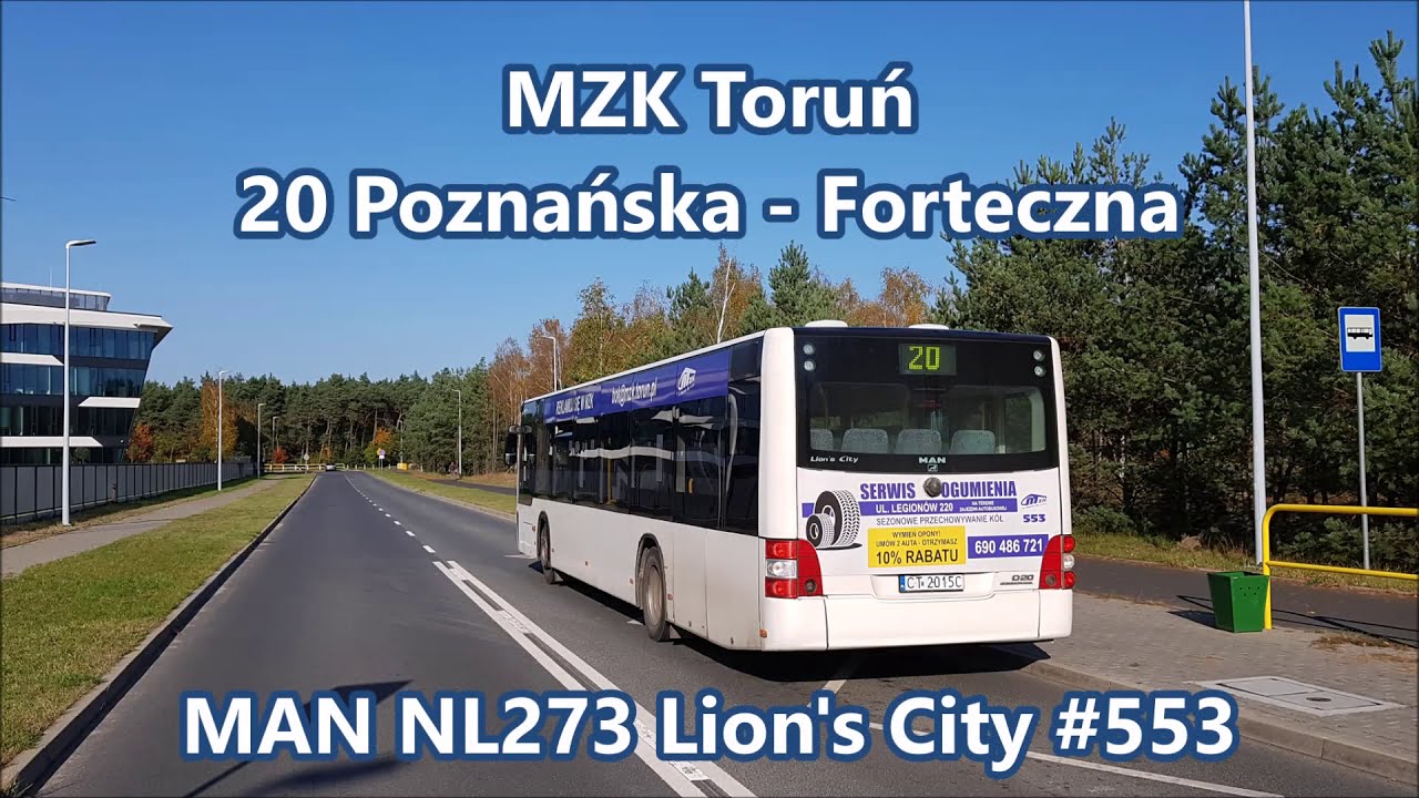 MZK Toruń - linia 20, MAN NL273 Lion's City #553