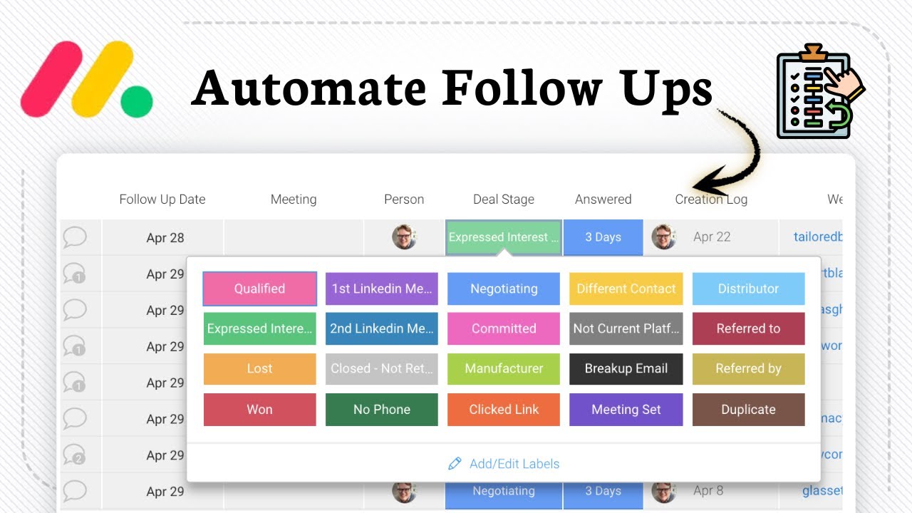 How to Automate Follow Ups in Monday.com (Stay On Track Easily)