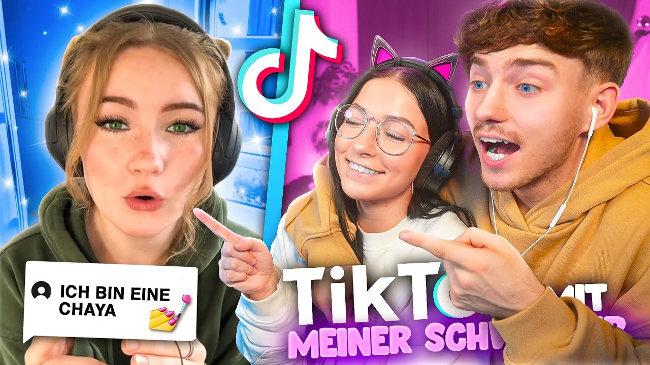 KOMISCHE TIKTOKS mit MEXIFYS SCHWESTER... 😂💀