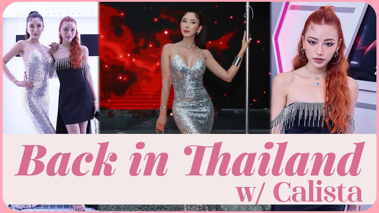 FINALLY BACK IN THAILAND (BANGKOK VLOG PART 1) FT. CALISTA | JAMIE CHUA