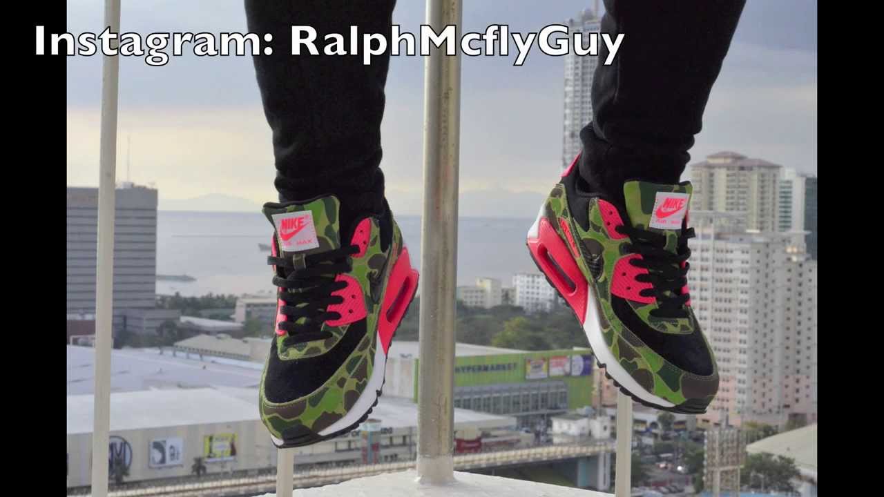 Nike x Atmos Air Max 90 Duck Hunter Camo Review + On Feet