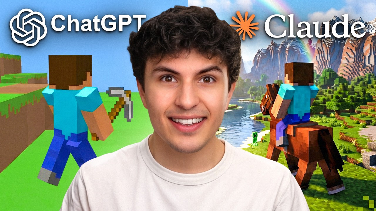 J’ai forcé 4 IA à recréer Minecraft de zéro (c’est choquant)