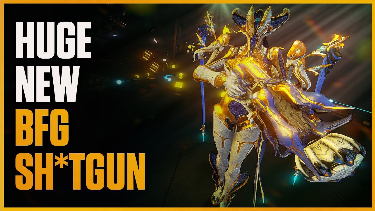 Warframe: Citrines New Plasma Shotgun - The Steflos Showcase