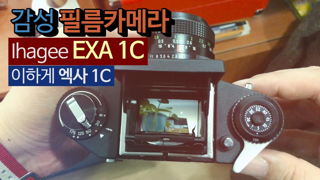 필름카메라 Ihagee Exa 1C 프리뷰 (이하게 엑사 1C)