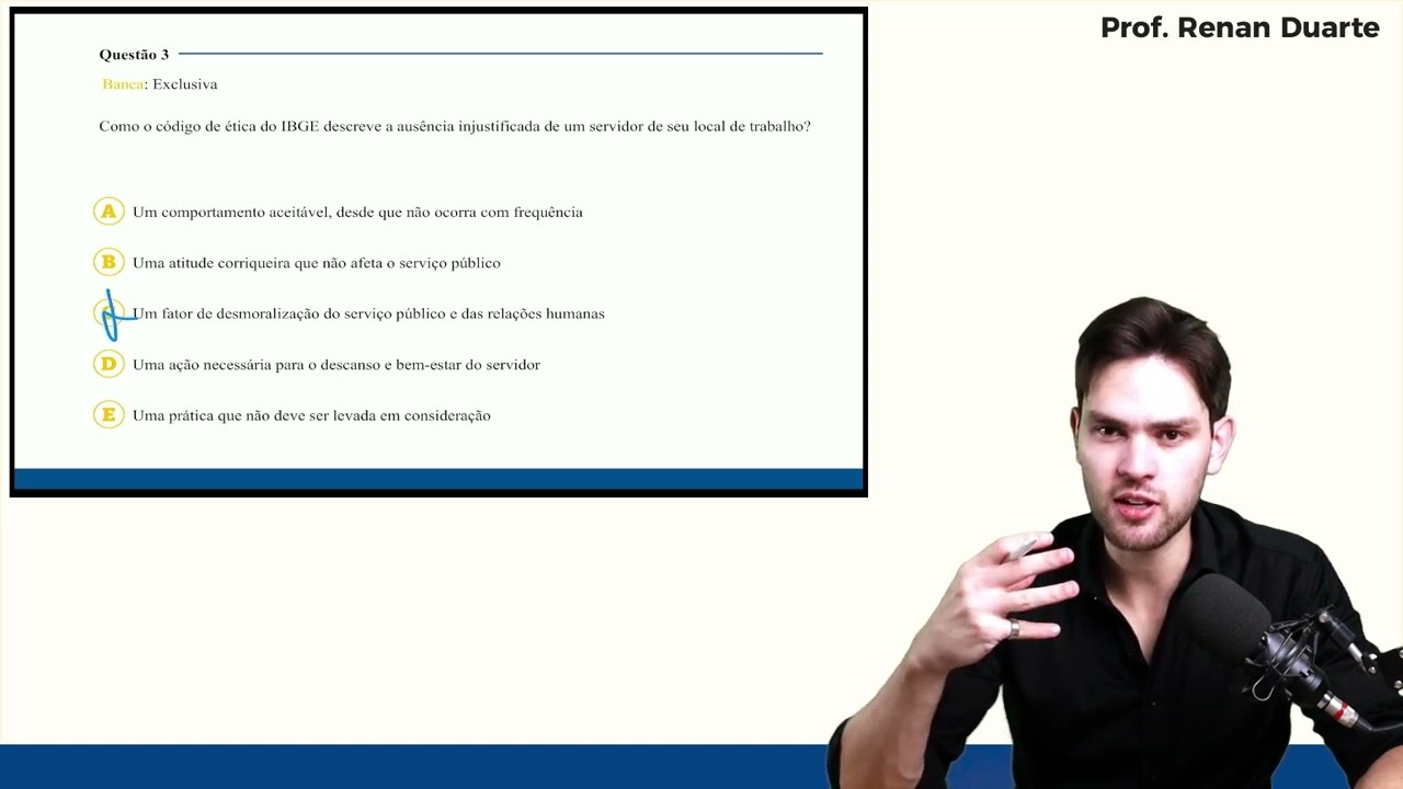 Aula 03: Resolução de Questões - Ética no Serviço Público (APM e SCQ)