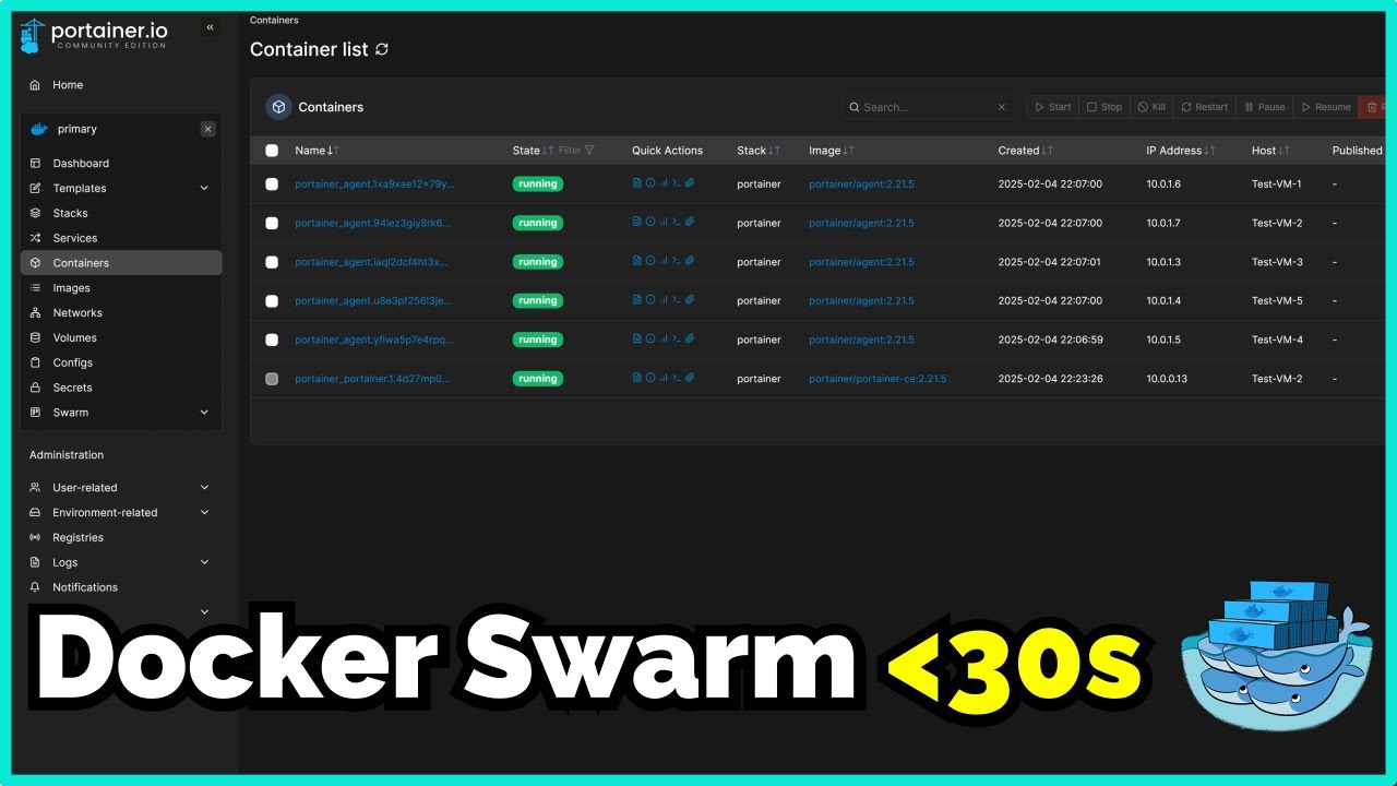 Самый простой кластер? Автоматизация Docker Swarm