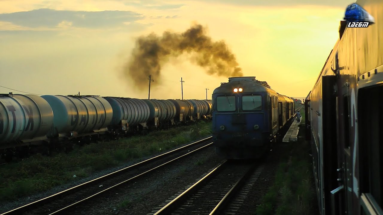 Sulzer Power! Fluieroasa/Wihistle Loco 60-0881-7 cu Mecanic Grozav/with Great Engineer in Tileagd