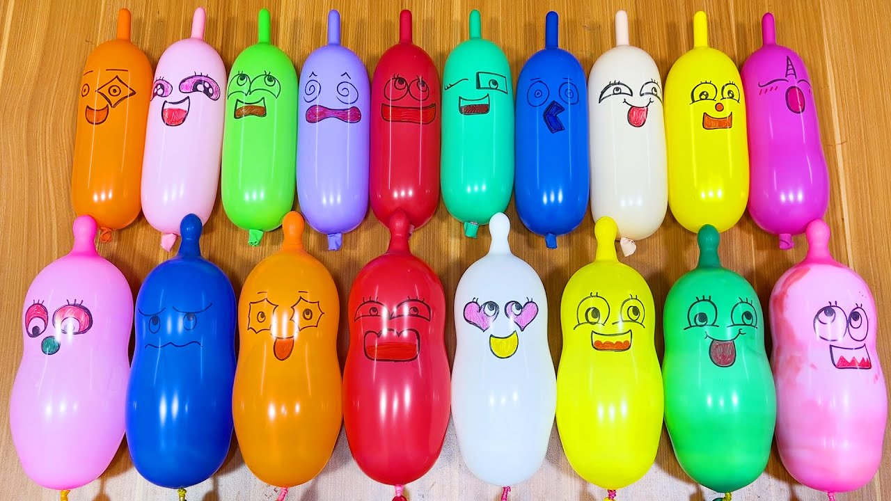 Making FLUFFY slime with  FUNNY BALLOONS!!!Satisfying Slime Taylor RS #356