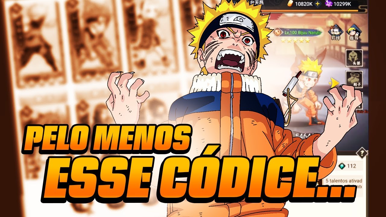 SÓ ME DERAM UM NARUTO — NÃO SOBROU NADA | Naruto Awakening
