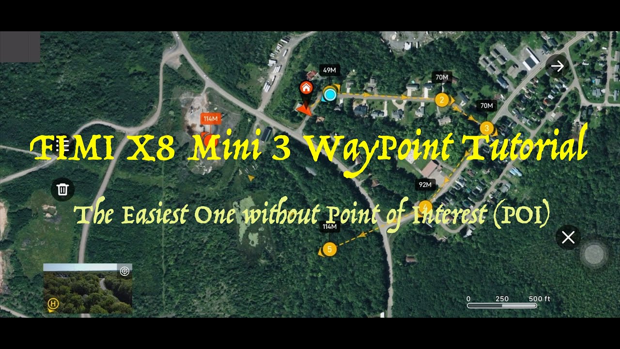 FIMI X8 Mini 3 Waypoint Flight: A Simple Tutorial (EP01)
